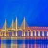 Sultan Abdul Halim Muadzam Shah Bridge paint by numbers