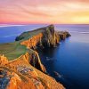Sunset At Shetland Islands Paint By Number