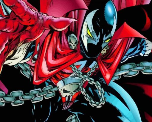 Supervillain Spawn Paint By Number