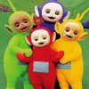 Teletubbies paint by numbers