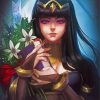 Tharja paint by numbers
