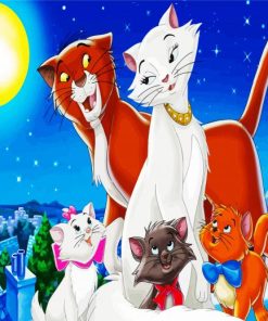 The Aristocats Characters Paint By Number