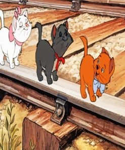 The Aristocats Small Kittens Paint By Number