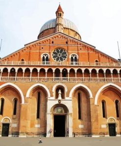 The Basilica of St Anthony Padua paint by numbers