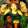 The Beloved By Rossetti Paint By Number