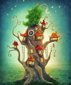 The Magical Tree House Paint By Number