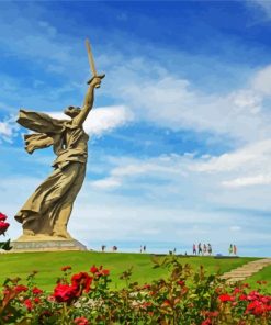 The Motherland Calls In Russia Paint By Number