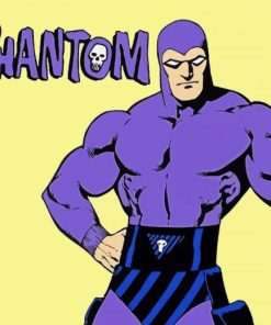 The Phantom Animation paint by numbers