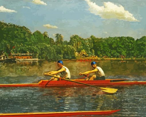The Rowers Art Paint By Number
