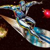 The Silver Surfer Paint By Number