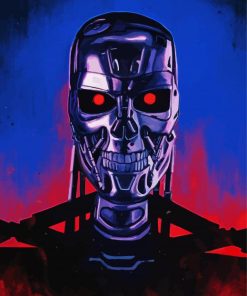 The Terminator Movie Paint By Number