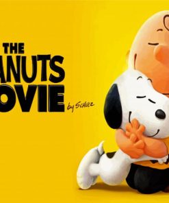 The Peanuts Movie paint by numbers