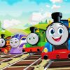 Thomas And Friends Animation Paint By Number