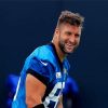 Tim Tebow Footballer paint by numbers