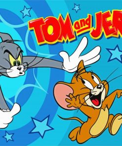 Tom And Jerry paint by numbers