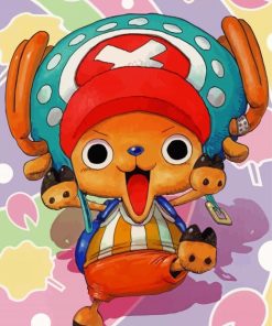 Tony Tony Chopper One Piece Anime paint by numbers