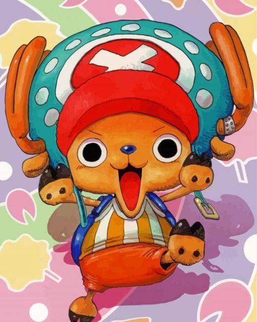 Tony Tony Chopper One Piece Anime paint by numbers