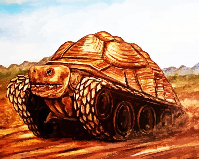 Tortoise Tank paint by numbers