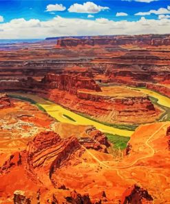 Utah Canyonlands National Park paint by numbers