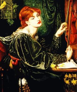 Veronica Veronese By Rossetti Paint By Number
