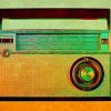 Vintage Radio Paint By Number
