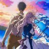Violet Evergarden Anime paiçnt by numbers