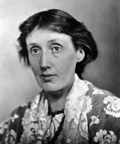 English Writer Virginia Woolf Paint By Number