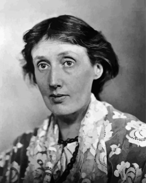 English Writer Virginia Woolf Paint By Number