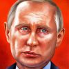 President Vladimir Putin Illustration Paint By Number