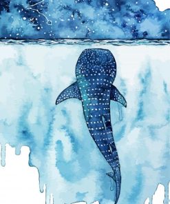 The Whale Shark Art Paint By Number