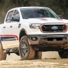 White Ford Ranger paint by numbers