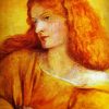 Woman In Yellow Rossetti Paint By Number
