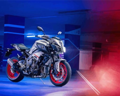 Yamaha Mt10 Motorcycle Paint By Number