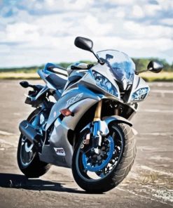 Yamaha R6 Motocycle Paint By Number