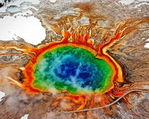 Yellowstone National Park Paint By Number