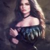 Yennefer Witcher paint by numbers