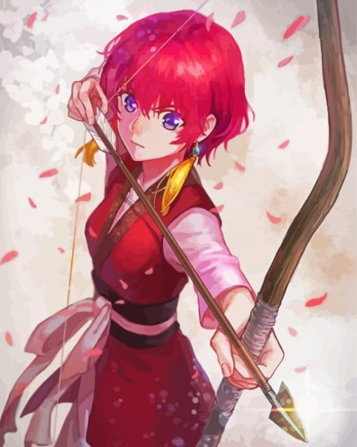 Yona Of The Dawn Anime Girl Paint By Number