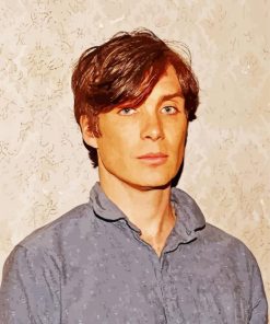 Young Cillian Murphy paint by numbers