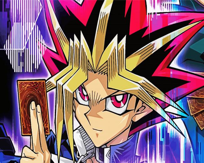 Yu Gi Oh Anime Series Paint By Number