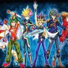 Yugi And Yu Gi Oh Characters Paint By Number