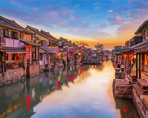 Zhouzhuang China Paint By Number