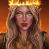 Aelin Galathynius paint by numbers