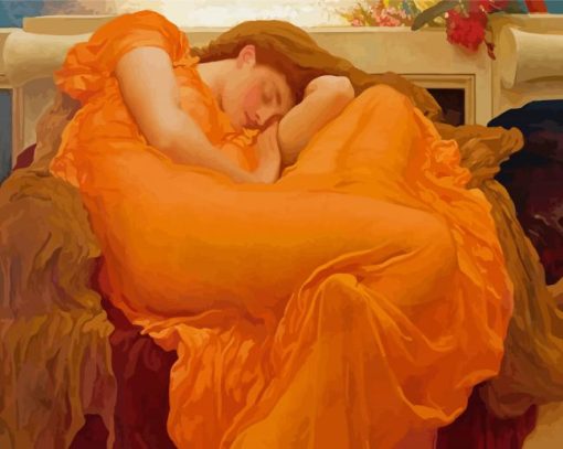 Aesthetic Flaming June Paint By Number