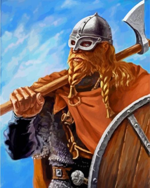 Aesthetic Viking paint by numbers