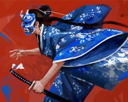 Aesthetic Aikido Warrior Paint By Number