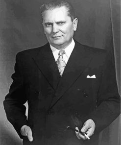 Aesthetic Josip Broz Tito Paint By Number