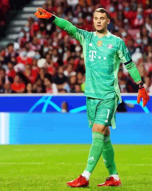 Aesthetic Manuel Neuer Paint By Number