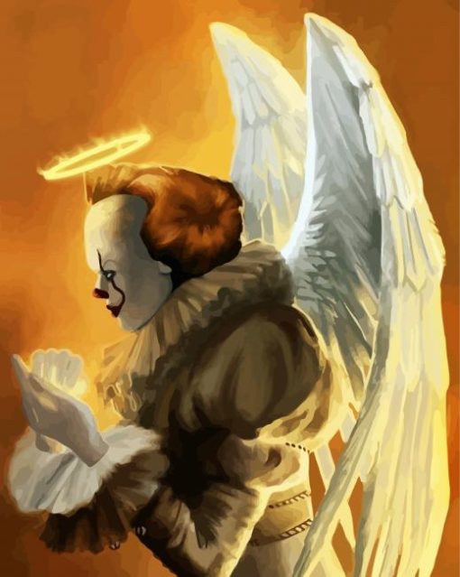Aesthetic Pennywise paint by numbers