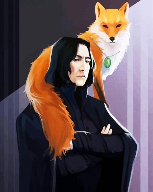 Aesthetic Professor Severus Snape Harry Potter Paint By Number