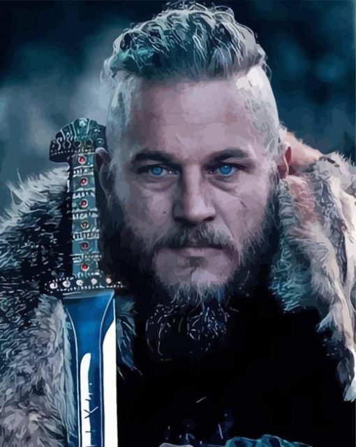 Ragnar Lothbrok Paint By Number